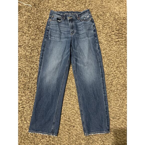 American Eagle Jeans 8 Curvy 90's Straight - Picture 1 of 4